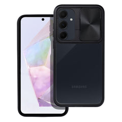 HÜLLE FÜR SAMSUNG GALAXY A15 5G HEYCASE SLIDER CAMSHIELD SCHWARZ