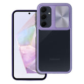 HÜLLE FÜR SAMSUNG GALAXY A15 5G HEYCASE SLIDER CAMSHIELD LILA