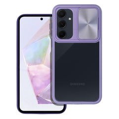 HÜLLE FÜR SAMSUNG GALAXY A15 5G HEYCASE SLIDER CAMSHIELD LILA