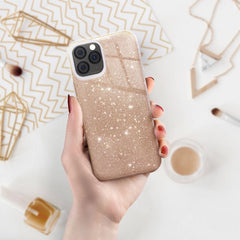 HÜLLE FÜR SAMSUNG GALAXY A16 4G / 5G HEYCASE GLITTER GOLD