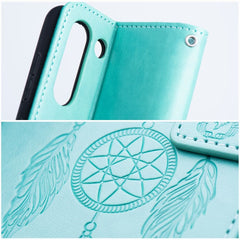 HÜLLE FÜR SAMSUNG GALAXY A16 4G / 5G HEYCASE MAGNET WALLET TRAUMFÄNGER GRÜN