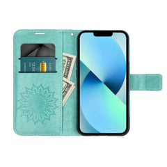 HÜLLE FÜR SAMSUNG GALAXY A16 4G / 5G HEYCASE MAGNET WALLET MANDALA GRÜN