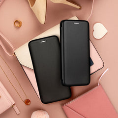 HÜLLE FÜR SAMSUNG GALAXY A25 5G HEYCASE ELEGANCE WALLET SCHWARZ