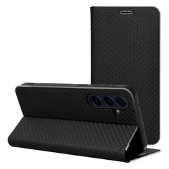HÜLLE FÜR SAMSUNG GALAXY A25 5G HEYCASE LUNA WALLET SCHWARZ