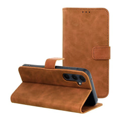 HÜLLE FÜR SAMSUNG GALAXY A35 5G HEYCASE TENDER WALLET BRAUN