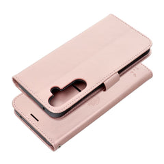 HÜLLE FÜR SAMSUNG GALAXY A55 5G HEYCASE MAGNET WALLET HOLZ ROSE