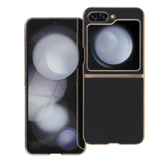 HÜLLE FÜR SAMSUNG GALAXY Z FLIP 5 5G HEYCASE VOUGE SCHWARZ