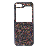 HÜLLE FÜR SAMSUNG GALAXY Z FOLD 5 HEYCASE SCHIMMERND SCHWARZ