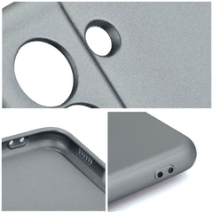 HÜLLE FÜR XIAOMI REDMI 13C / POCO C65 HEYCASE METALLIC GRAU