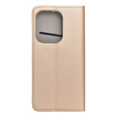HÜLLE FÜR XIAOMI REDMI NOTE 13 PRO 4G HEYCASE WALLET BUCH GOLD