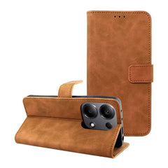 HÜLLE FÜR XIAOMI REDMI NOTE 13 PRO 4G / POCO M6 PRO 4G HEYCASE TENDER WALLET BRAUN