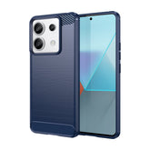 HÜLLE FÜR XIAOMI REDMI NOTE 13 PRO PLUS HEYCASE CARBON BLAU