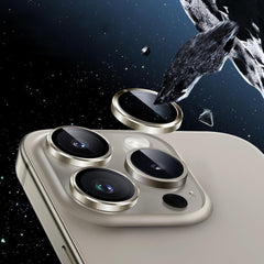 SCHUTZGLAS FÜR DIE KAMERA-LINSE DES IPHONE 16 PRO / 16 PRO MAX CAMRING PRO+ MAX CLEAR