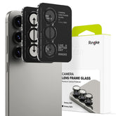 SCHUTZGLAS FÜR DIE KAMERA LINSEN RINGKE CAMERA FRAME PROTECTOR 2-PAK GALAXY S25+ PLUS SCHWARZ