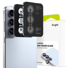 SCHUTZGLAS FÜR DIE KAMERA LINSEN RINGKE CAMERA FRAME PROTECTOR 2-PAK GALAXY S4 FE SCHWARZ