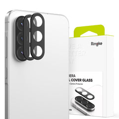 SCHUTZGLAS FÜR DIE KAMERA LINSEN RINGKE CAMERA FULL COVER 2-PAKET GALAXY A56 5G SCHWARZ