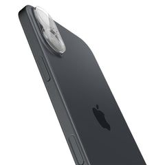 SCHUTZGLAS FÜR DIE KAMERA-LINSE SPIGEN OPTIK GLAS.TR KAMERA-SCHUTZ 2-PAKET IPHONE 16 / 16 PLUS KRISTALLKLAR