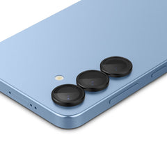 SCHUTZGLAS FÜR DIE KAMERA-LINSE SPIGEN OPTIK PRO GLAS.TR "EZ FIT" KAMERA-SCHUTZ 2-PAKET GALAXY S25 SCHWARZ