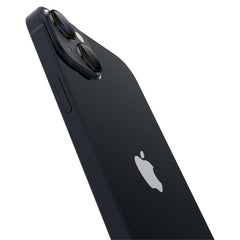 SCHUTZ FÜR DIE KAMERA SPIGEN OPTIK.TR "EZ FIT" KAMERASCHUTZ 2-PAK IPHONE 14 / 14 PLUS SCHWARZ