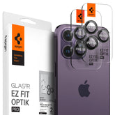 SCHUTZ FÜR DIE KAMERA SPIGEN OPTIK.TR "EZ FIT" KAMERASCHUTZ 2-PAKET IPHONE 14 PRO / 14 PRO MAX SCHWARZ
