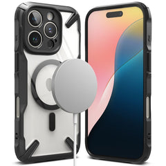 RINGKE FUSION X MAGNETISCHER MAGSAFE HÜLLE FÜR IPHONE 16 PRO MAX SCHWARZ