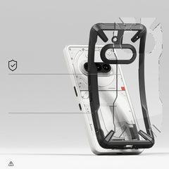 RINGKE FUSION X HÜLLE FÜR NOTHING PHONE 3A SCHWARZ