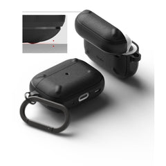 RINGKE ONYX HÜLLE FÜR APPLE AIRPODS PRO 1 / 2 SCHWARZ