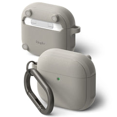 RINGKE ONYX MAGNETISCHES MAGSAFE PUDEL FÜR APPLE AIRPODS 4 WARM GRAU