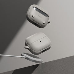 HÜLLE FÜR SAMSUNG GALAXY BUDS 3 / 3 PRO RINGKE ONYX MAGNETIC MAGSAFE WARM GRAU