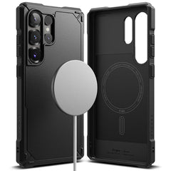 RINGKE RUGGED GEAR MAGNETISCH MAGSAFE GALAXY S25 ULTRA SCHWARZ