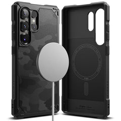 RINGKE RUGGED GEAR MAGNETISCH MAGSAFE GALAXY S25 ULTRA CAMO SCHWARZ