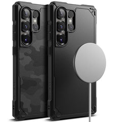 RINGKE RUGGED GEAR MAGNETISCH MAGSAFE GALAXY S25 ULTRA CAMO SCHWARZ