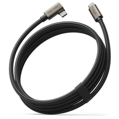RINGKE USB 3.2 GEN 2X2 TYPE-C 90 GRADE KABEL PD240W 200CM SCHWARZ