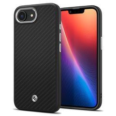 SPIGEN ENZO ARAMID MAG MAGSAFE IPHONE 16E MATTE SCHWARZ