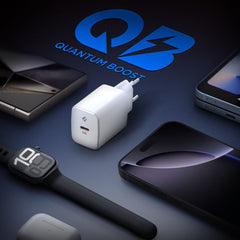 SPIGEN ESSENTIAL EE201EU 1-PORT NETZLADEGERÄT 20W WEISS