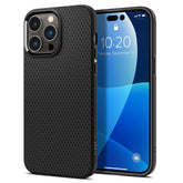 SPIGEN LIQUID AIR HÜLLE IPHONE 14 PRO MAX MATTE SCHWARZ