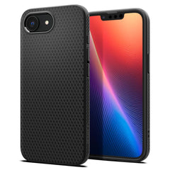 SPIGEN LIQUID AIR HÜLLE IPHONE 16E MATTE SCHWARZ