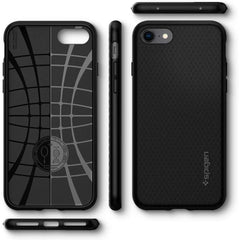 SPIGEN LIQUID AIR HÜLLE IPHONE 7/8/SE 2020 / SE 2022 SCHWARZ