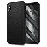 SPIGEN LIQUID AIR HÜLLE IPHONE X/XS MATTE SCHWARZ