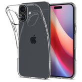 SPIGEN LIQUID CRYSTAL HÜLLE IPHONE 16 KRISTALLKLAR