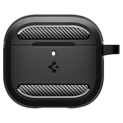 SPIGEN RUGGED ARMOR HÜLLE FÜR APPLE AIRPODS 4 MATTE SCHWARZ