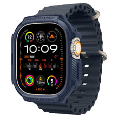 SCHUTZHÜLLE FÜR APPLE WATCH ULTRA 49 MM SPIGEN RUGGED ARMOR NAVY BLAU