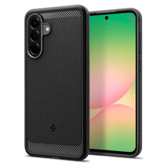SPIGEN RUGGED ARMOR HÜLLE GALAXY A56 5G MATTE SCHWARZ