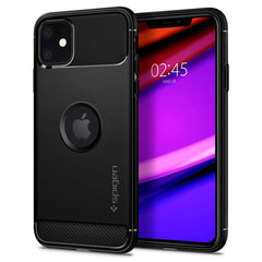 SPIGEN RUGGED ARMOR HÜLLE IPHONE 11 MATTE SCHWARZ