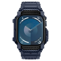 SPIGEN RUGGED ARMOR ”PRO” APPLE WATCH 10 (46 MM) NAVY BLAU