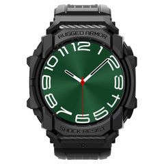 SCHUTZHÜLLE FÜR SAMSUNG GALAXY WATCH ULTRA (47 MM) SPIGEN RUGGED ARMOR "PRO" MATTE SCHWARZ