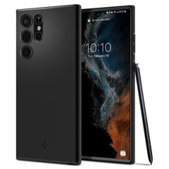 SPIGEN THIN FIT HÜLLE GALAXY S22 ULTRA SCHWARZ