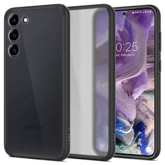 SPIGEN ULTRA HYBRID HÜLLE GALAXY S23 FROST SCHWARZ