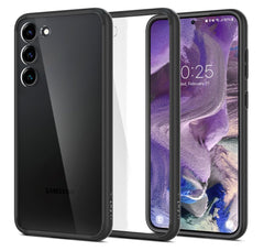 SPIGEN ULTRA HYBRID HÜLLE GALAXY S23 MATTE SCHWARZ