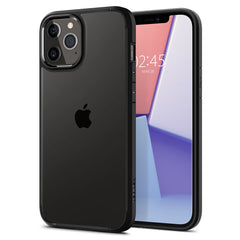 SPIGEN ULTRA HYBRID HÜLLE IPHONE 12/12 PRO MATTE SCHWARZ